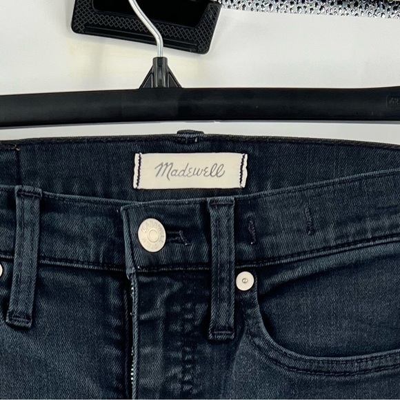 Madewell 9” high rise skinny blue jeans size 26 - Picture 5 of 11